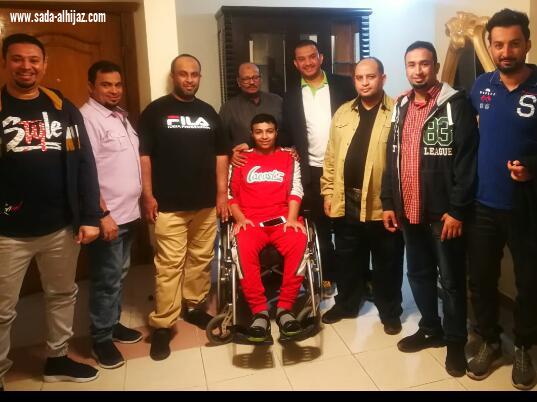 نائب شيخ شمل آل عيسى بني حمد يزور الظافري في دولة مصر الشقيقه