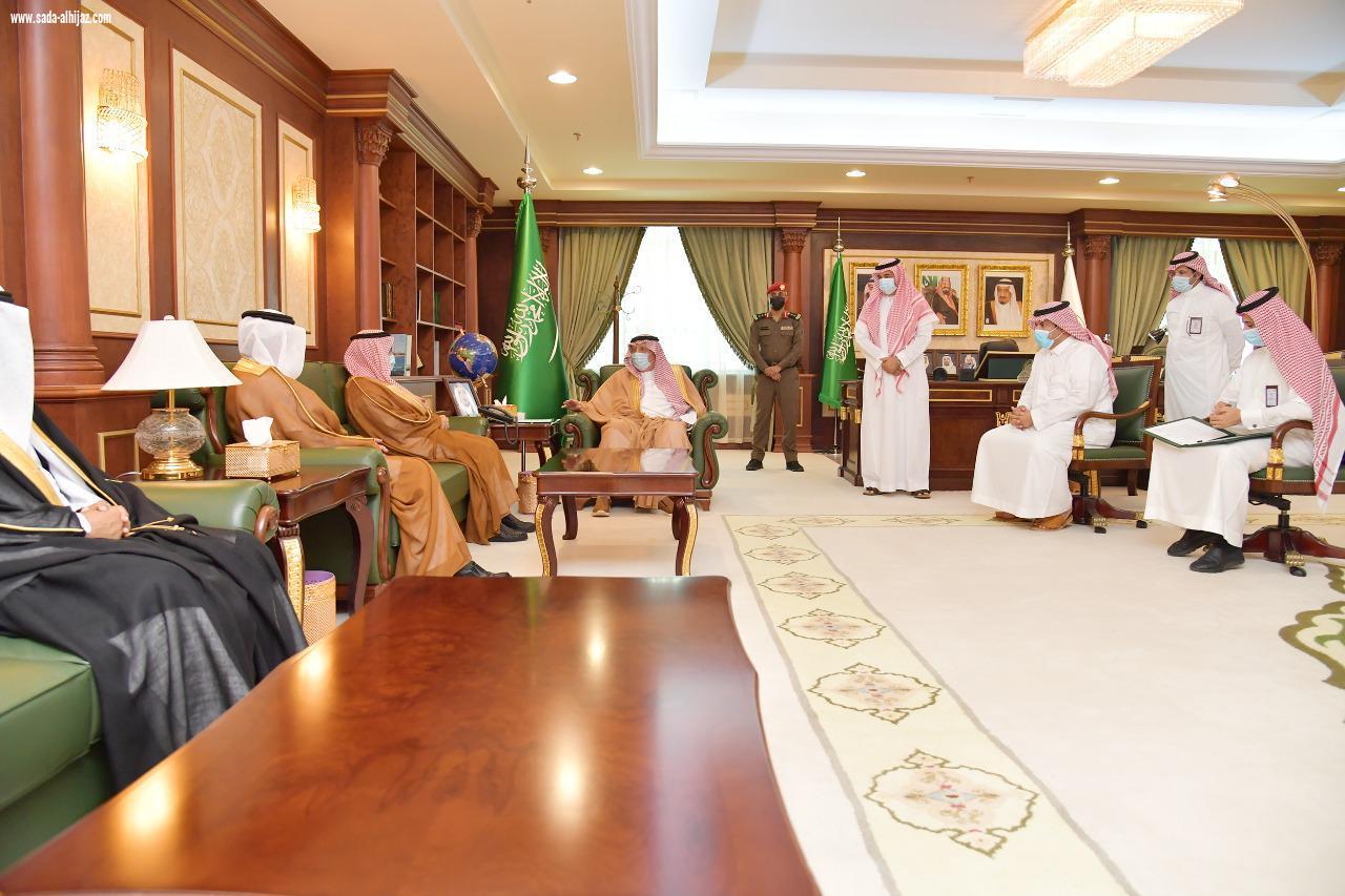 سمو الأمير محمد بن ناصر يرعى مراسم توقيع اتفاقية تعاون بين جامعة جازان والمؤسسة العامة للتدريب التقني والمهني *.هلا 