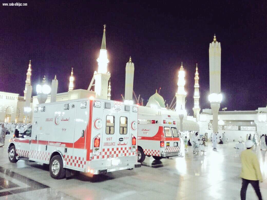 الهلال الأحمر بالمدينة يبدأ بتنفيذ برنامج العمرة 1439هـ