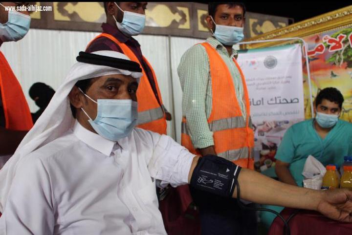 فريق مزايا الصحي يدشن مبادرة برنامج صحتك أمانتك بمهرجان أبو عريش الشتوي