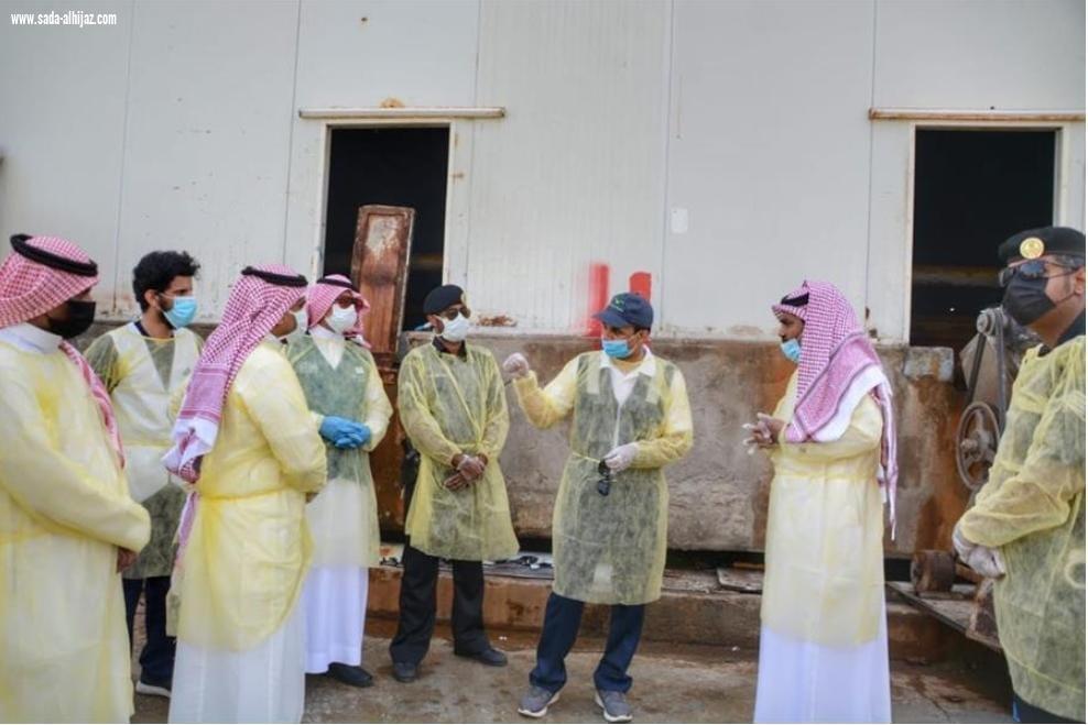 لجنة متابعة مساكن العمال ترصد 16 مسكناً بجازان لا تلتزم بالإجراءات الوقائية من ‏‏كورونا