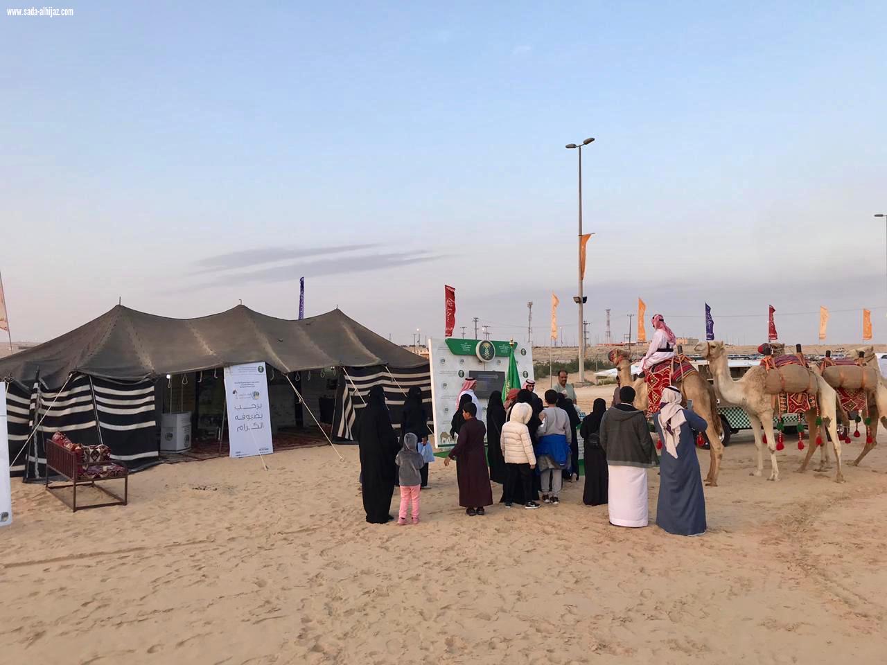 البيئة تشارك في مهرجان سفاري بقيق وتقدم خدماتها للزوار