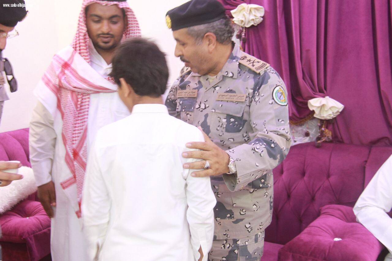 مدير عام حرس الحدود ينقل تعازي القيادة في شهيد الواجب الحكمي 