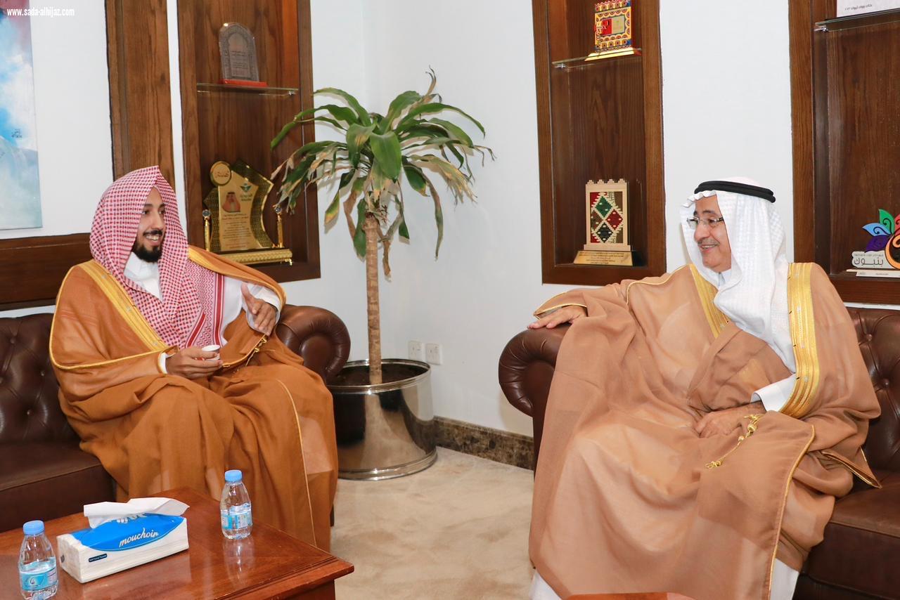 مدير هيئة الأمر بالمعروف بمنطقة تبوك يزور أمين المنطقة 