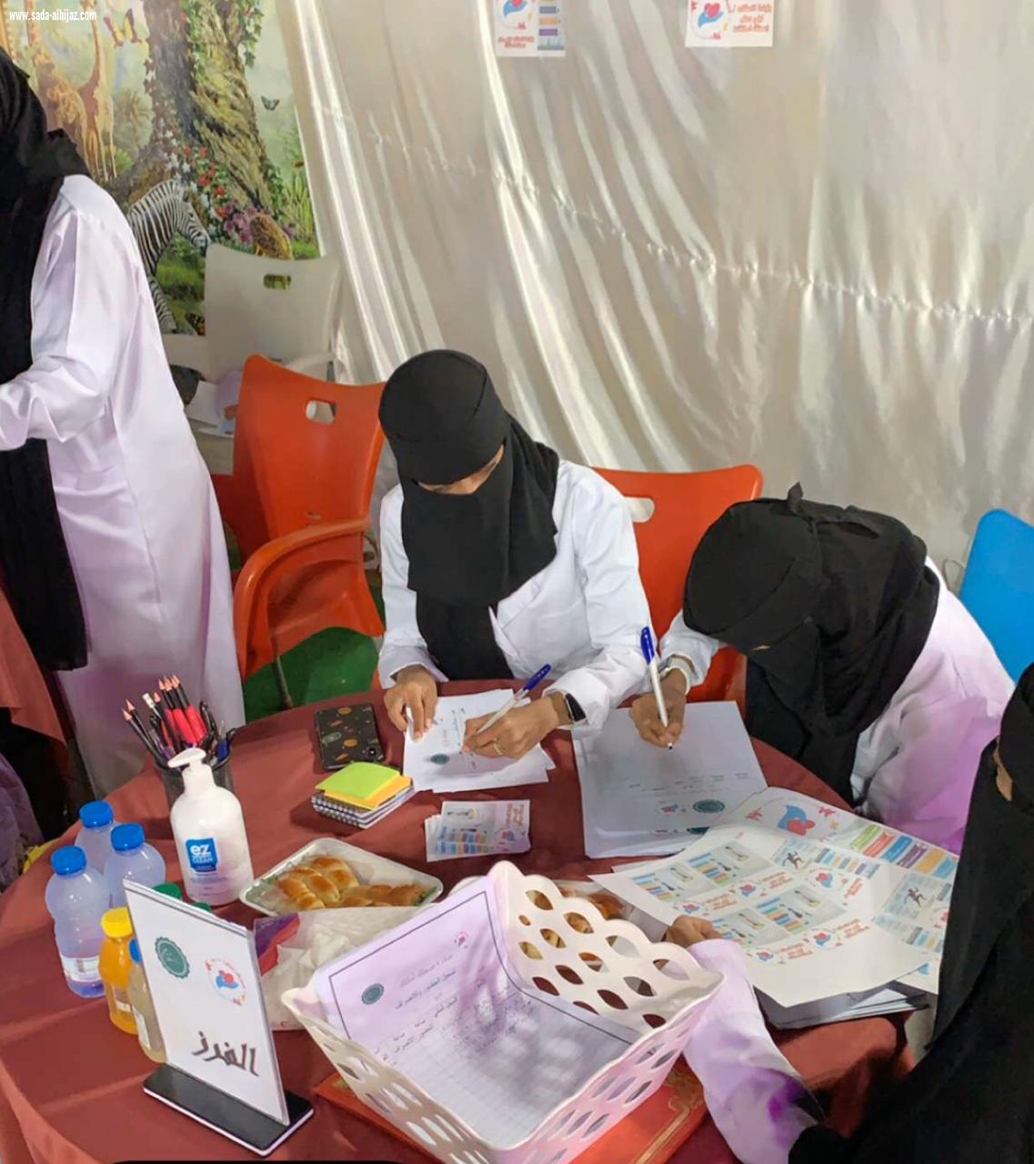 فريق مزايا الصحي يدشن مبادرة برنامج صحتك أمانتك بمهرجان أبو عريش الشتوي