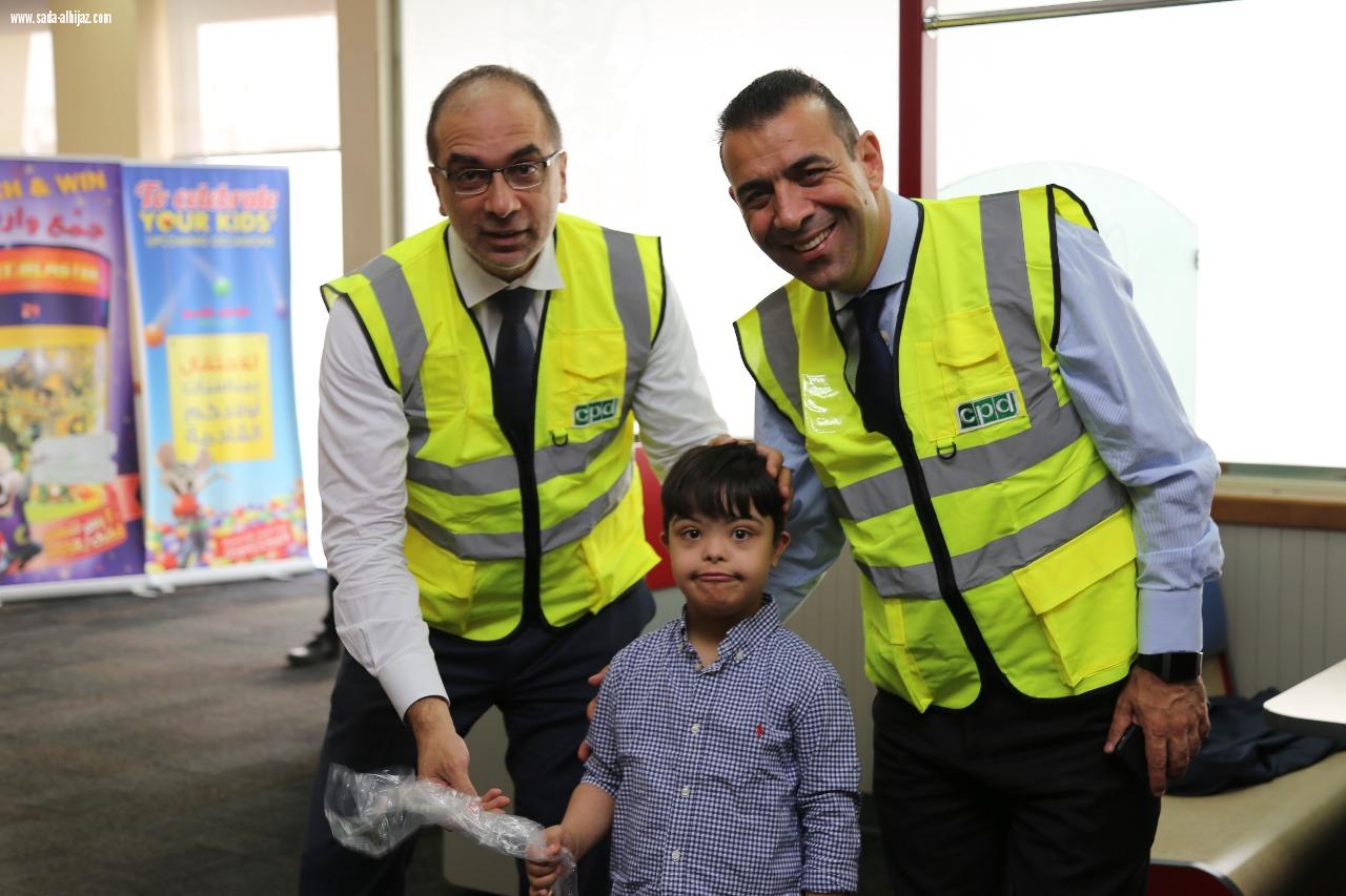 أطفال التوحد ومتلازمة داون يحتفلون