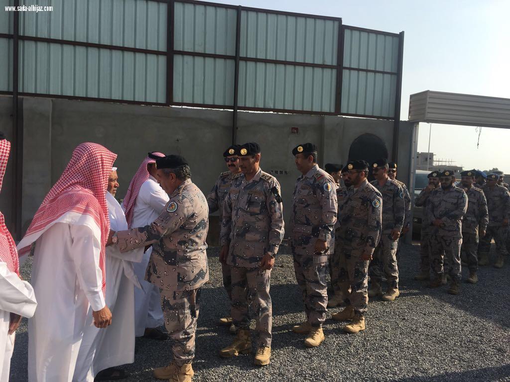 مدير عام حرس الحدود ينقل تعازي القيادة في شهيد الواجب الحكمي 