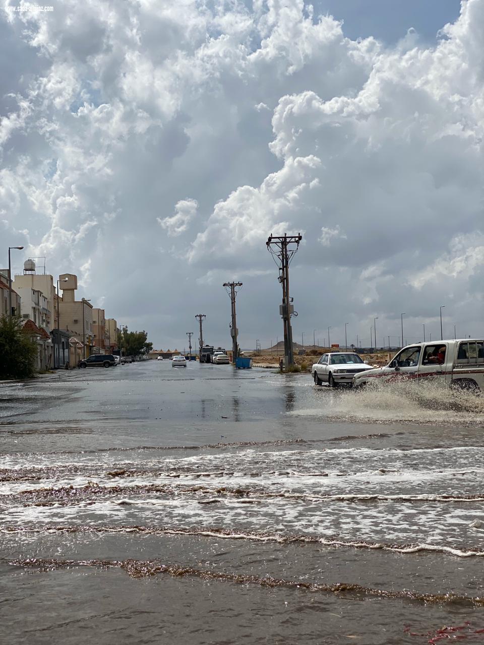 أمطار على محافظة الطائف
