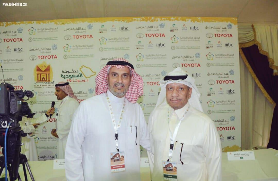 مع نهاية رالي العلا نيوم مؤسس مجموعة إعلاميو وإعلاميات العلا يقدم الشكر لمنظمي السباق وأبطاله