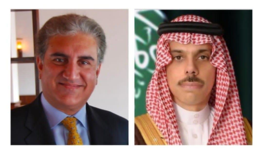 وزير الخارجية الباكستاني يجري اتصالا هاتفيا مع وزير خارجية المملكة العربية السعودية
