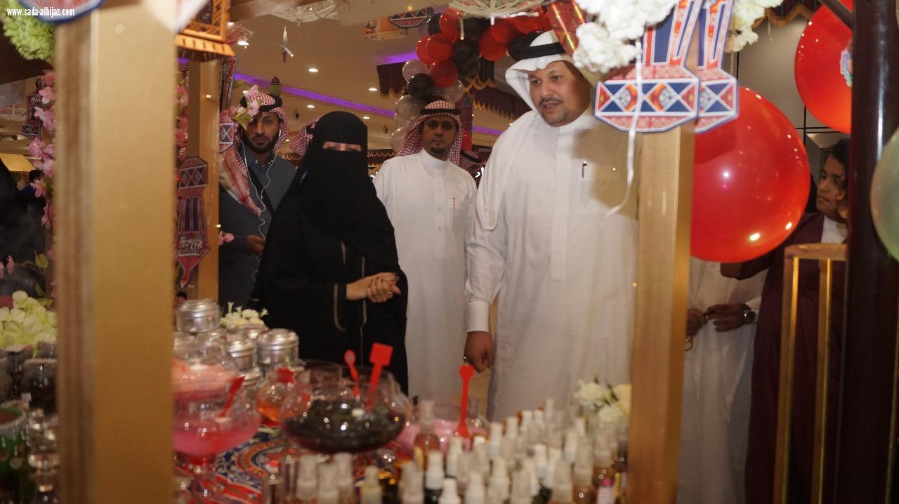 افتتاح معرض ليالي الخير الاول بالراشد مول للاسر المنتجة