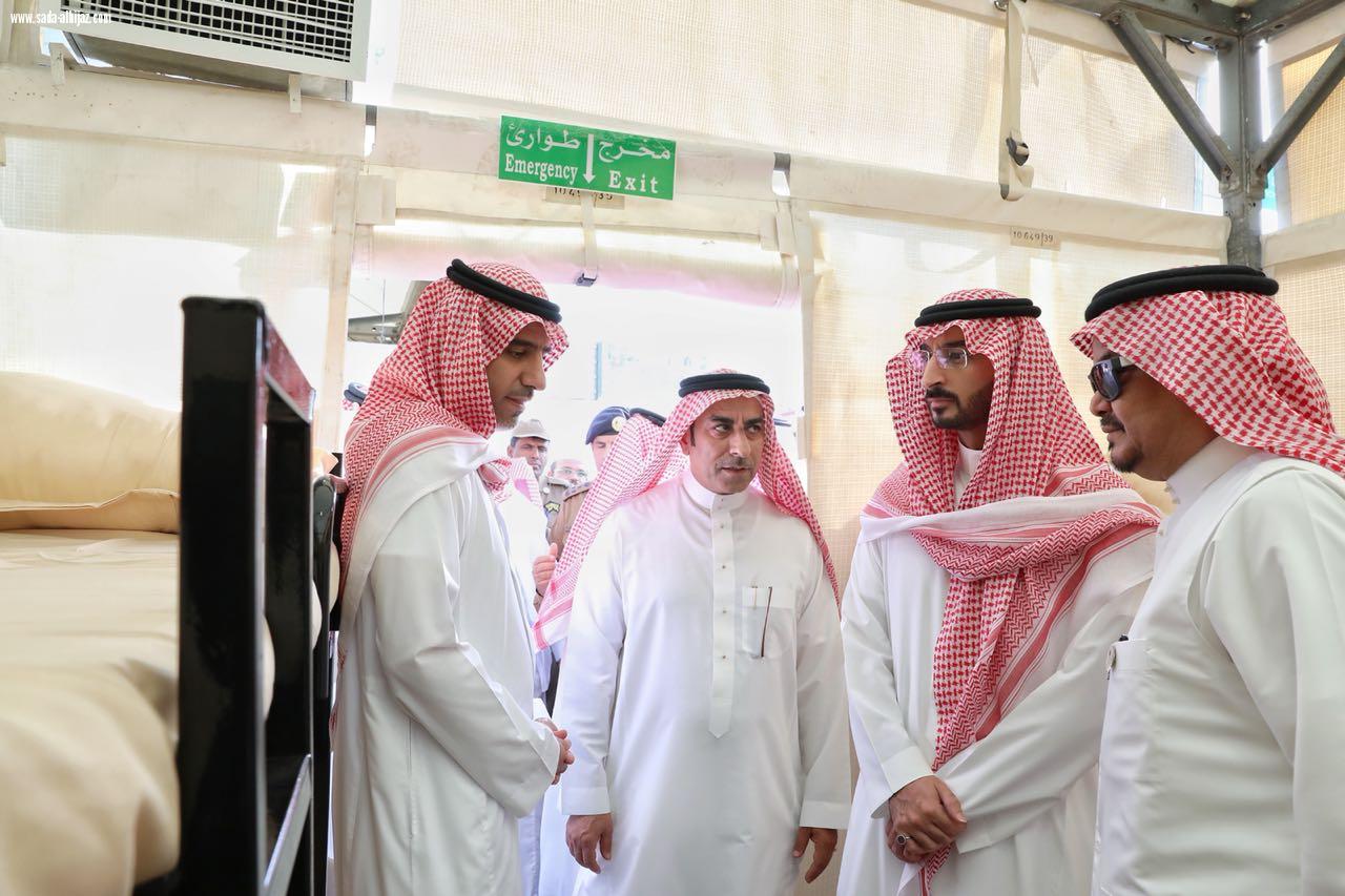 بتوجيه نائب امير مكة تشكيل فريق عمل لدراسة المقترحات الخاصة بتطوير تسكين الحجاج داخل الخيام بمشعر منى