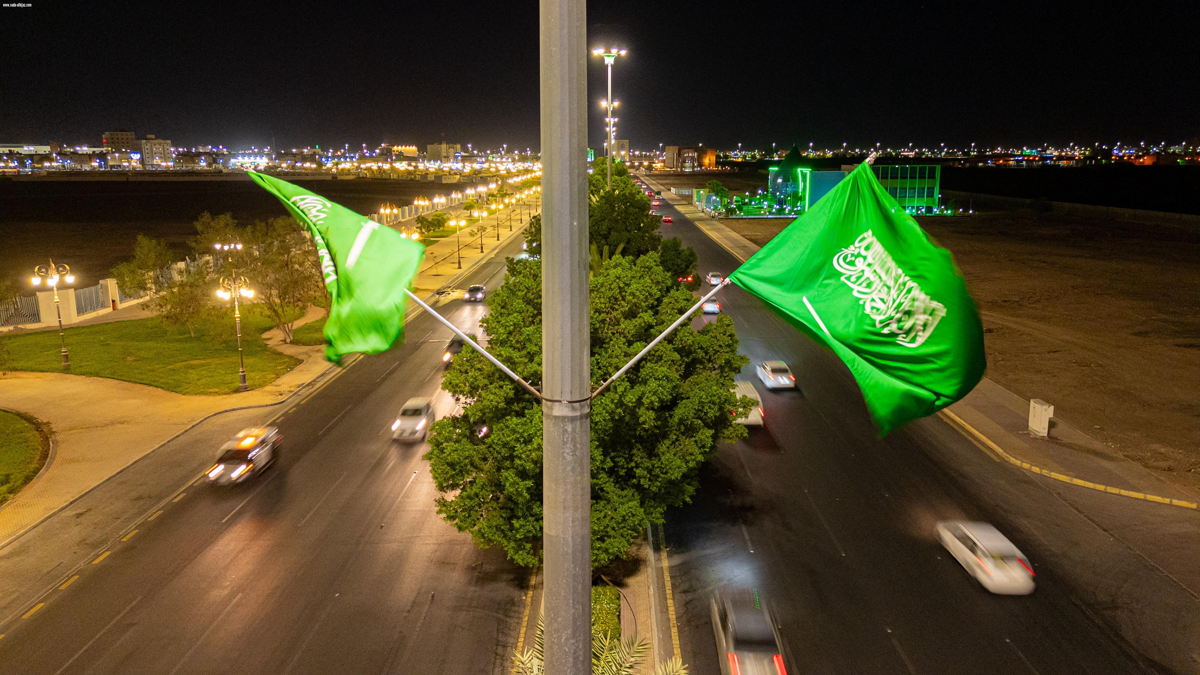 تبوك تتوشح بـ8000 آلاف علم وتحتفي بالوطن بأكثر من 50 فعالية متنوعة