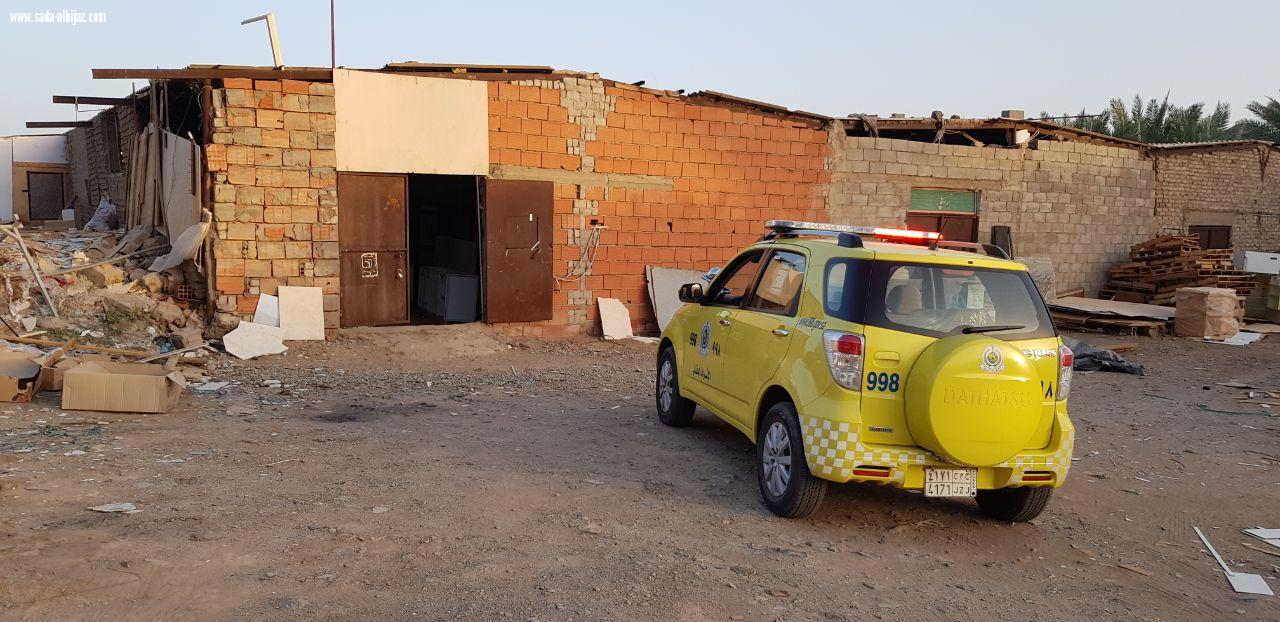 مدني المدينة ‏ينفذ جولات تفتيشية لفرق الاشراف الوقائي على بعض المستودعات .