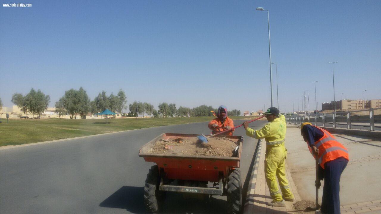 أمانة الشمالية تولى أهتمام خاصاً بالنظافة