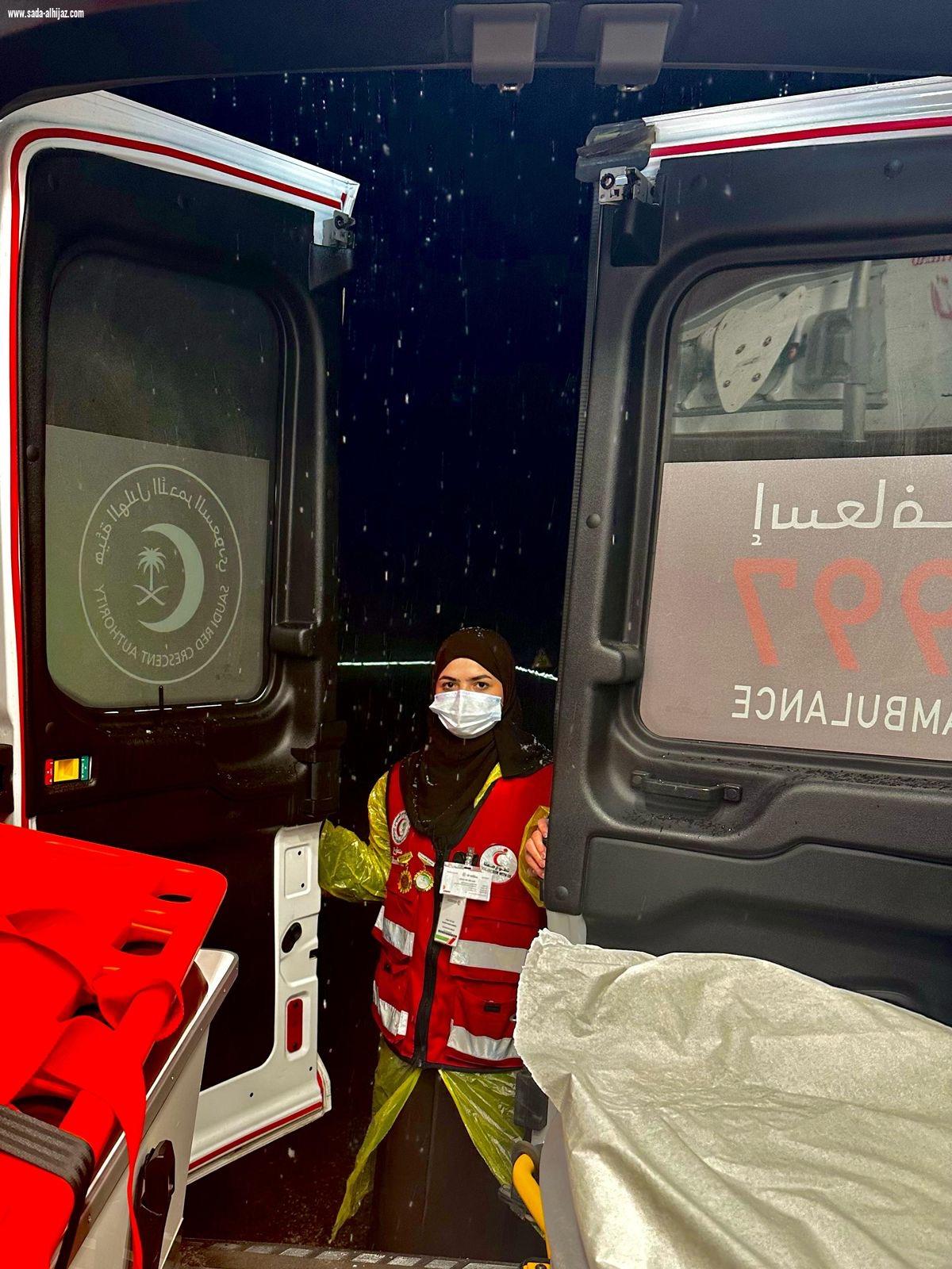 رفع فرع هيئة الهلال الاحمر السعودي بمنطقة تبوك جاهزيته وذلك إستعداداً للحالة الجوية المتوقعة على المنطقة تزامناً مع تقرير الحالة المطرية الصادر من الجهات المختصة . 