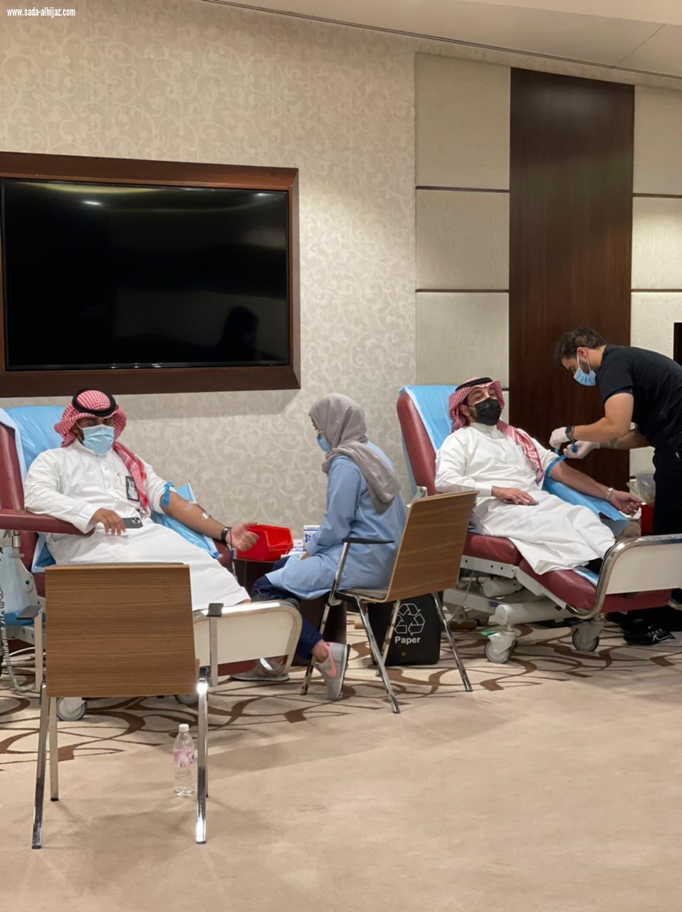 تنظيم حملة للتبرع بالدم بمستشفى الملك فهد بجدة 