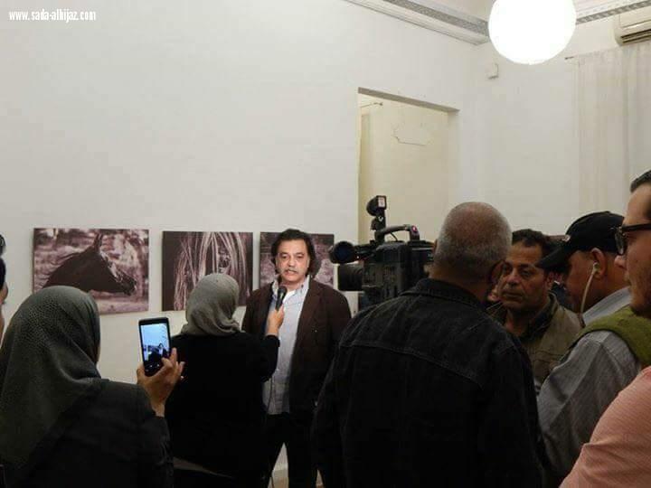 افتتاح وتوثيق (معرض المرماح) الفوتوغرافي بالقاهرة   