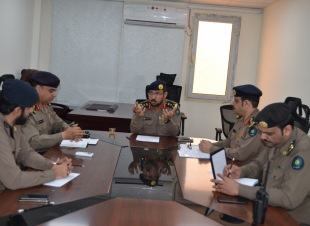 مدني المدينة يستعد لليوم العالمي للدفاع المدني 2018 باجتماع. 