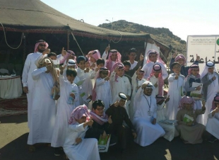 الطائف القافلة الإرشادية للزراعة تستقبل طلاب المدارس والمهتمين بالمزارع