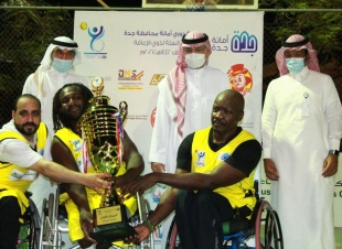 *أمانة جدة تكرم الفرق الفائزة ببطولة كرة السلة لذوي الاحتياجات*