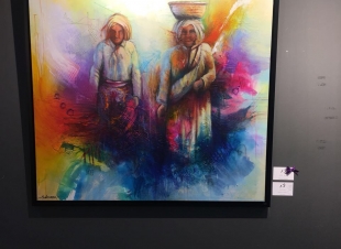 للسنة الرابعة على التوالي العبلان يفتتح معرض مبدعات ٤