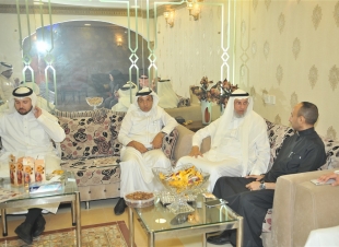 أعضاء لجنة الفعاليات بغرفة جدة يحتفلون بالعيد