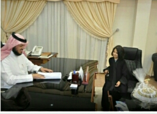 مدير التعليم الطائف  مستقبلا الطويرقي وطننا يزخر بالكفاءات