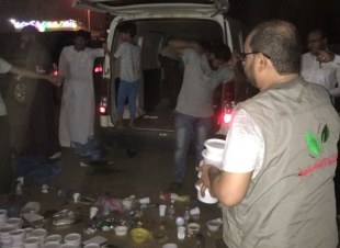 مركز النشاط الإجتماعي بالجعدية يقيم الإفطار  الجماعي بجازان