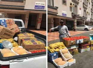 بلدية العزيزية تواصل إزالة البسطات العشوائية ...  