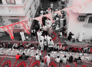 أطول سفرة إفطار صائم عن شهداء الواجب بالطائف. 