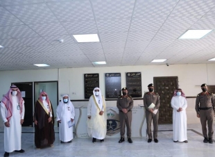 مدير عام هيئة الأمر بالمعروف بالقصيم يزور مدير شرطة المنطقة