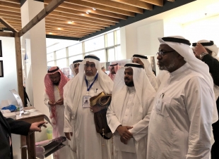 برعاية مدير جامعة طيبة افتتاح ملتقى مشيد للتصميم الداخلي.