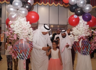 افتتاح معرض ليالي الخير الاول بالراشد مول للاسر المنتجة