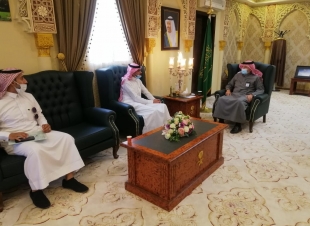 محافظ المندق يستقبل مدير المركز الاعلامي بالمحافظة