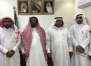 الألمعي ودوداني يستقبلون الحكمي