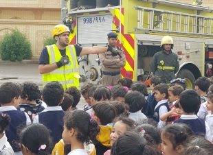 بالصور.. مدني المدينة ينفذ برنامج  زيارة للروضة الرابعة والعشرون بالمدينة المنورة