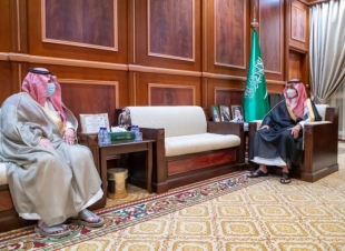 سمو نائب أمير منطقة حائل يستقبل مدير فرع وزارة الرياضة بالمنطقة