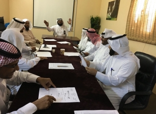 مكتب وسط جازان يعقد اللقاء الاول لمجلس النشاط الطلابي
