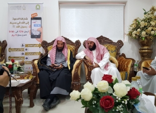 الشيخ سعد الشثري يزور تعاوني المدينة 