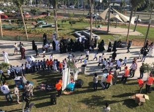 حرس الحدود  يقيم فعاليات توعية  لطلاب جدة  بالسلامة البحرية 