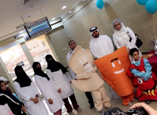 فريق انا صحي يقيم فعاليته بمناسبه اليوم العالمي لمكافحه العدوى