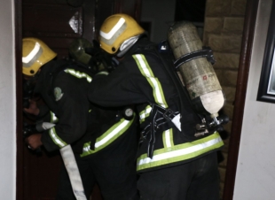 مدني مكه يتعامل مع حريق في مطبخ شقه في العزيزيه واختناق سيدتيدتين 