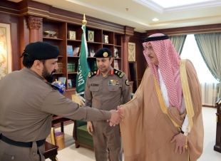 سمو أمير منطقة جازان يدشن نظام الرصد الآلي للمركبات المتحركة الرسمية والسرية المرورية بالمنطقة