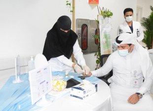 مستشفى الحرث العام ينفذ فعالية اليوم العالمي للسكري