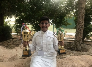 الطالب محمد الشنبري يتأهل في بطولة المملكة للرياضيات الذهنية