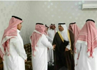 الميموني ينقل تعازي القيادة لذوي النقيب الربيعي