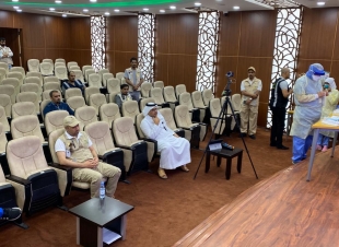 دورة لأطباء الأسنان حول طريقة أخذ عينات كوفيد 19