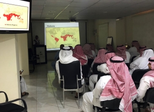 صحة المدينة تقيم برنامج تدريبي بعنوان منع وفادة الأمراض المنقولة بالنواقل المحتمل وفودها لوجود الناقل ..