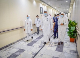 مدير مستشفى الملك عبدالعزيز  يشكر ابطال الصحة 